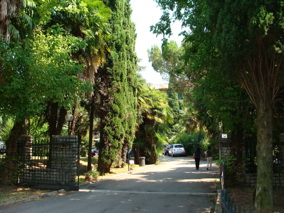 Zufahrt Hotel Palme & Suite