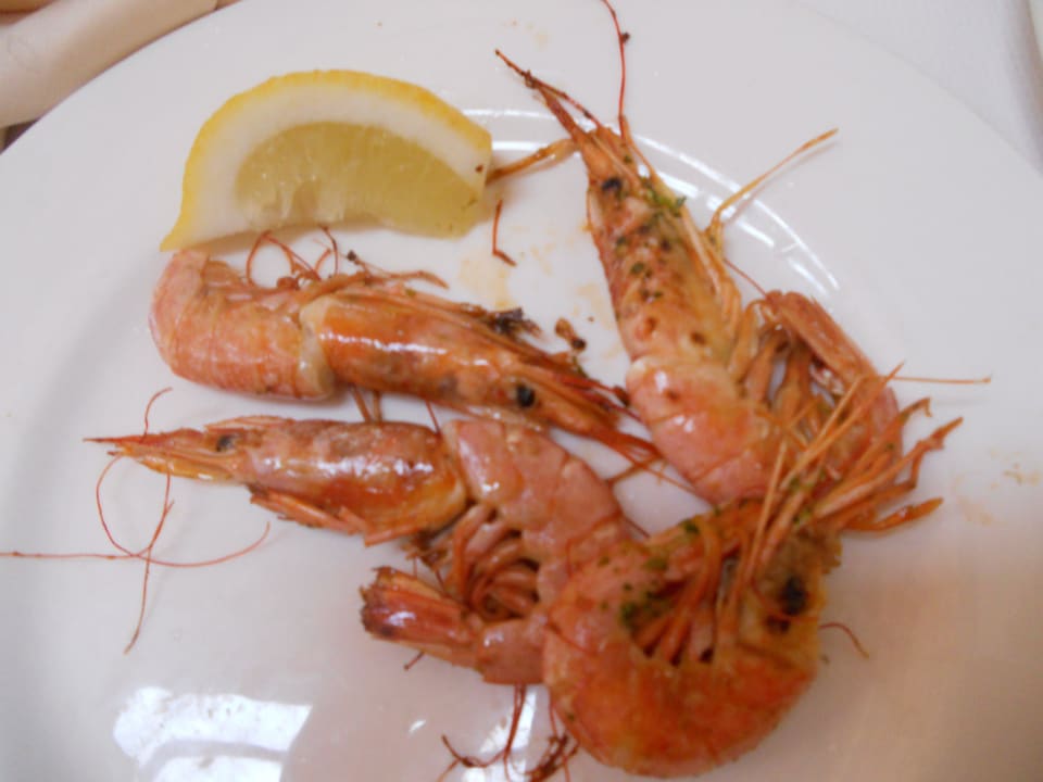 Gebratene Scampis Hotel & Spa S'Entrador Playa
