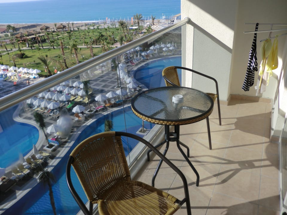 Balkon Zimmer 1434 Seaden Sea Planet Resort & Spa