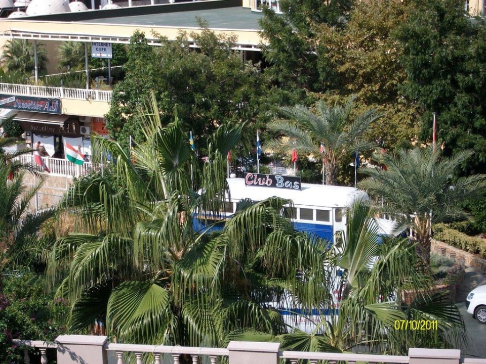 Blick auf den Club Bus Hotel Club Paradiso