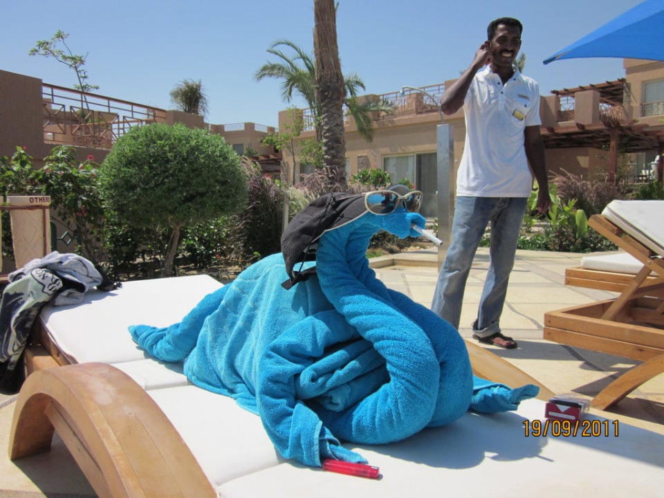 Was hat sich da auf der Liege breitgemacht Shams Prestige Abu Soma-Adults Only