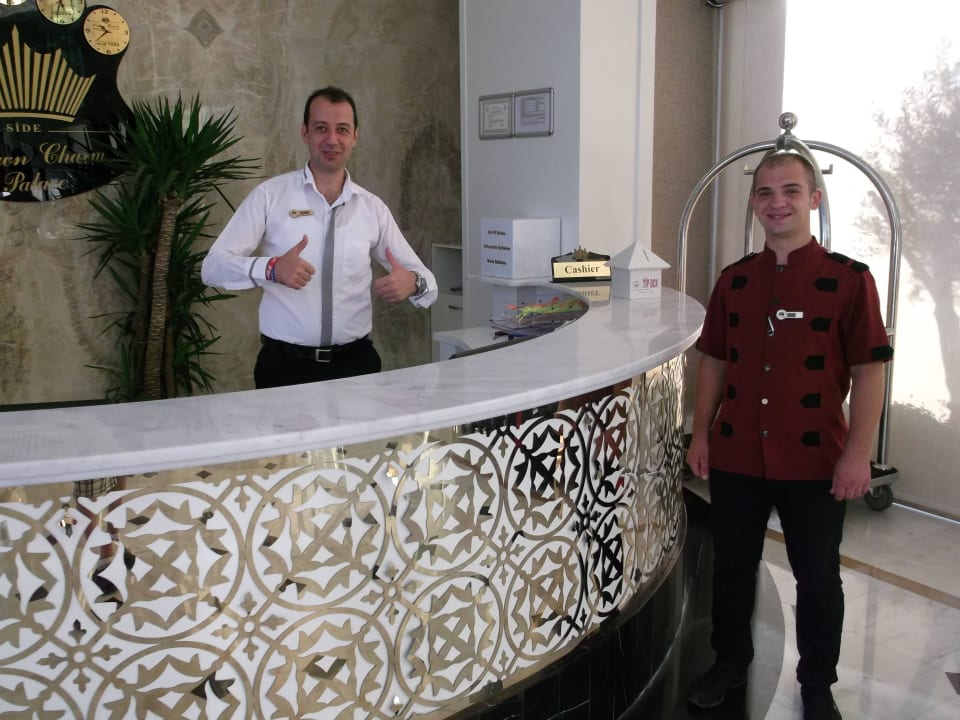 Sehr freundlicher Empfang Well Palace Side