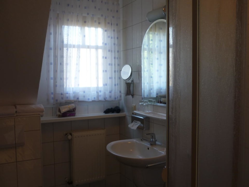 Badezimmer Waldgasthof Schöning