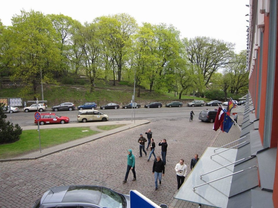 View from Junior suite #203 Radisson Hotel Old Town Riga