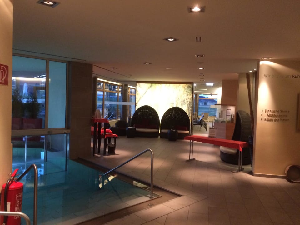 Saunalandschaft Falkensteiner Hotel Bad Leonfelden