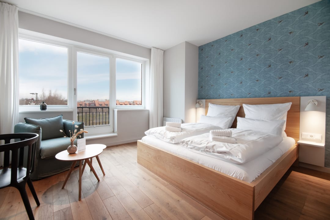 Zimmer Bades Huk Marina Hotel	
