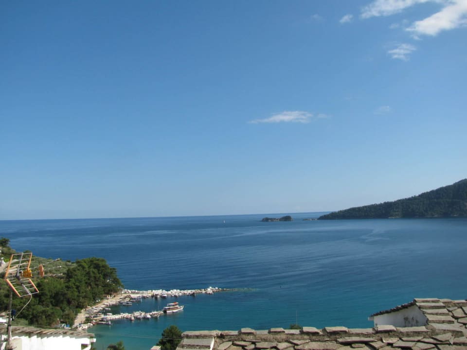 Ausblick vom Zimmer 425 Hotel Dionysos