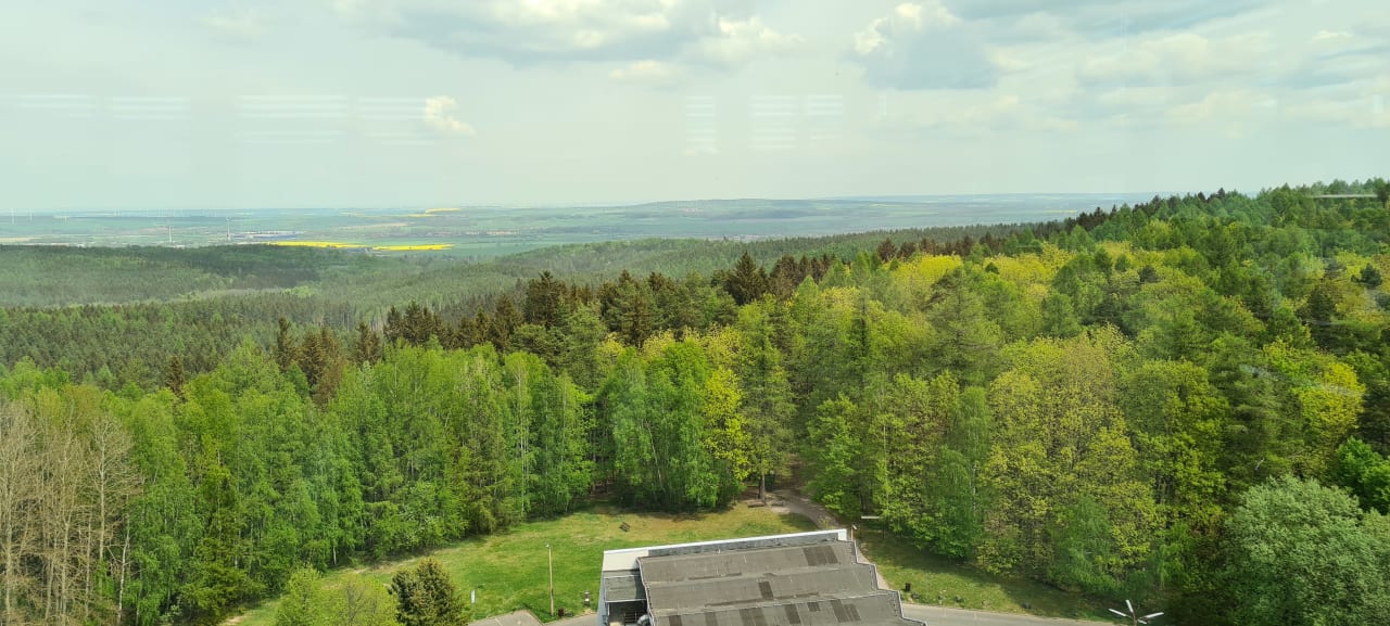 Ausblick AHORN Berghotel Friedrichroda