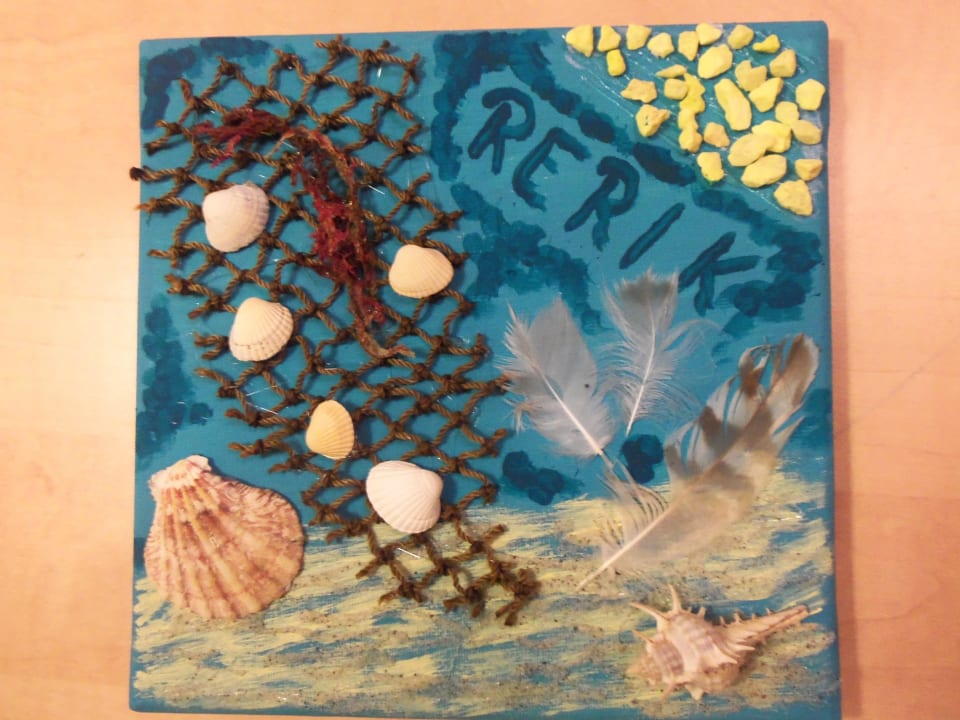 Strandgutbilder gestaltet Ferienappartements Residenz MeeresBlick