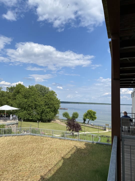 Ausblick Seehotel Schloss Klink