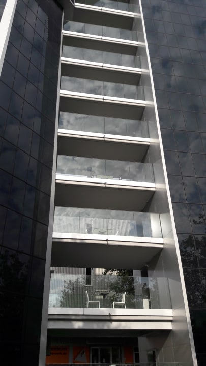 Außenansicht aquaTurm Hotel