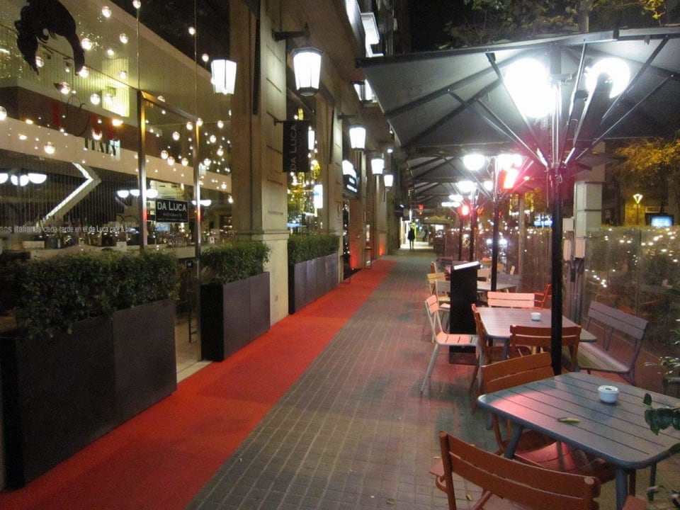 Terrace of Da Luca Alexandra Barcelona Hotel, Curio Collection by Hilton