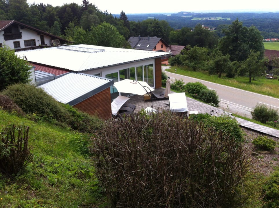 Von der Terrasse aus Thula Wellnesshotel Bayerischer Wald