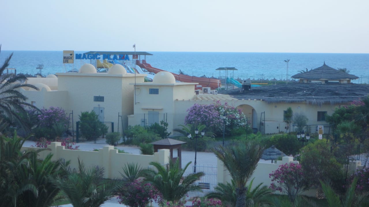 Aussicht auf den Wasserpark TUI MAGIC LIFE Penelope Beach