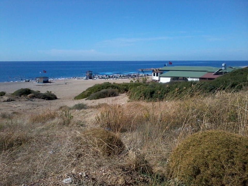 Blick auf den Hotelstrand Cenger Beach Resort & Spa