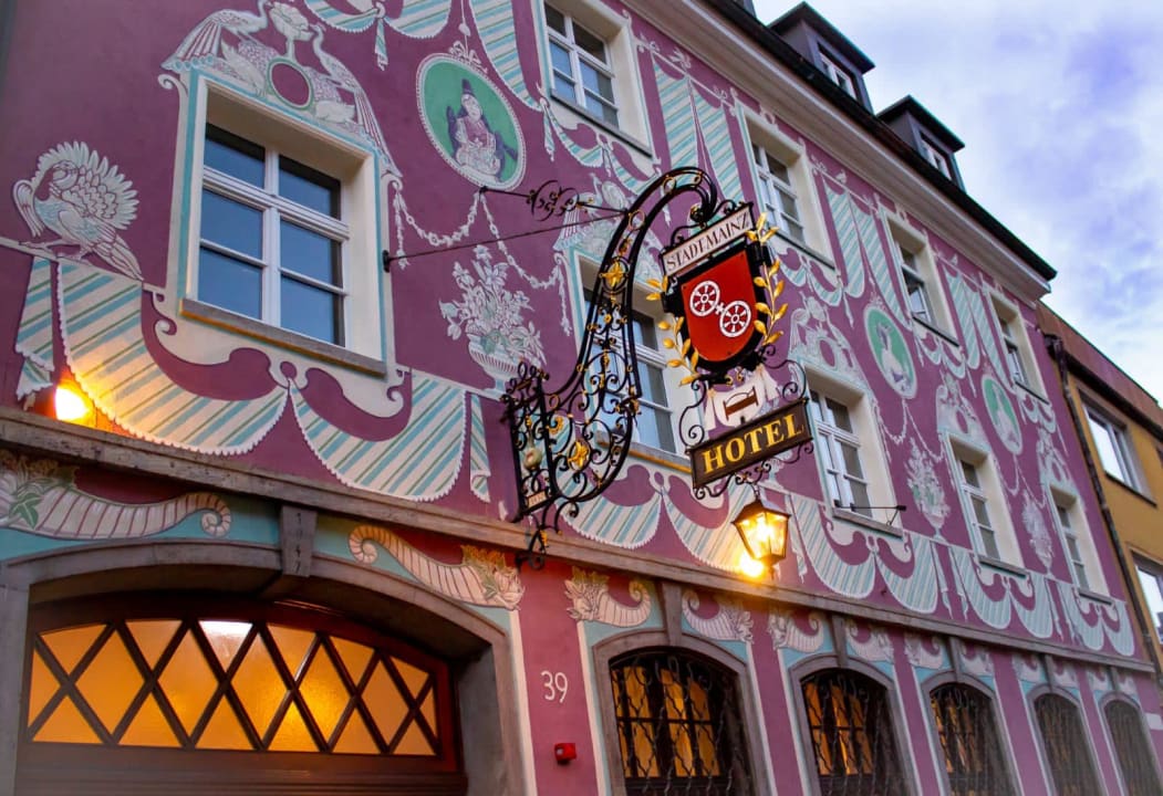 Außenansicht Fränkischer Hotelgasthof Zur Stadt Mainz