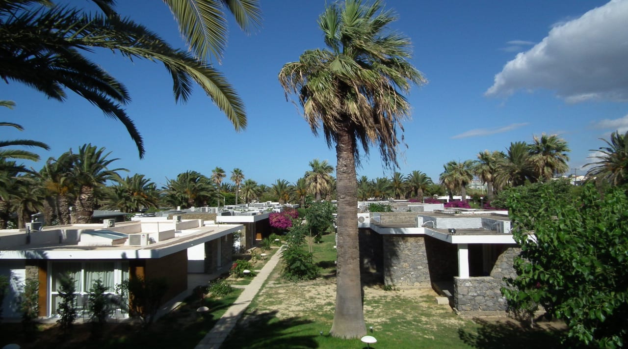 Ausblick vom Balkon, Zi.331 Civitel Creta Beach