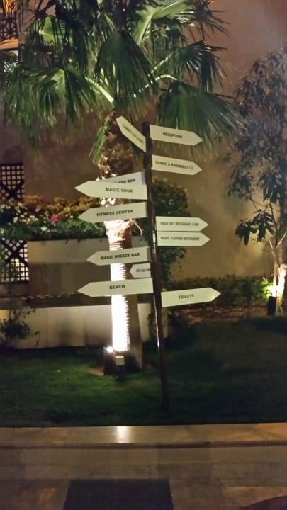 Gartenanlage Steigenberger Aqua Magic