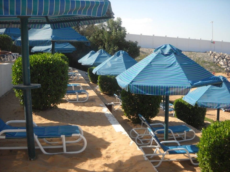 Terrassen am Hotelstrand Bin Majid BM Beach Resort