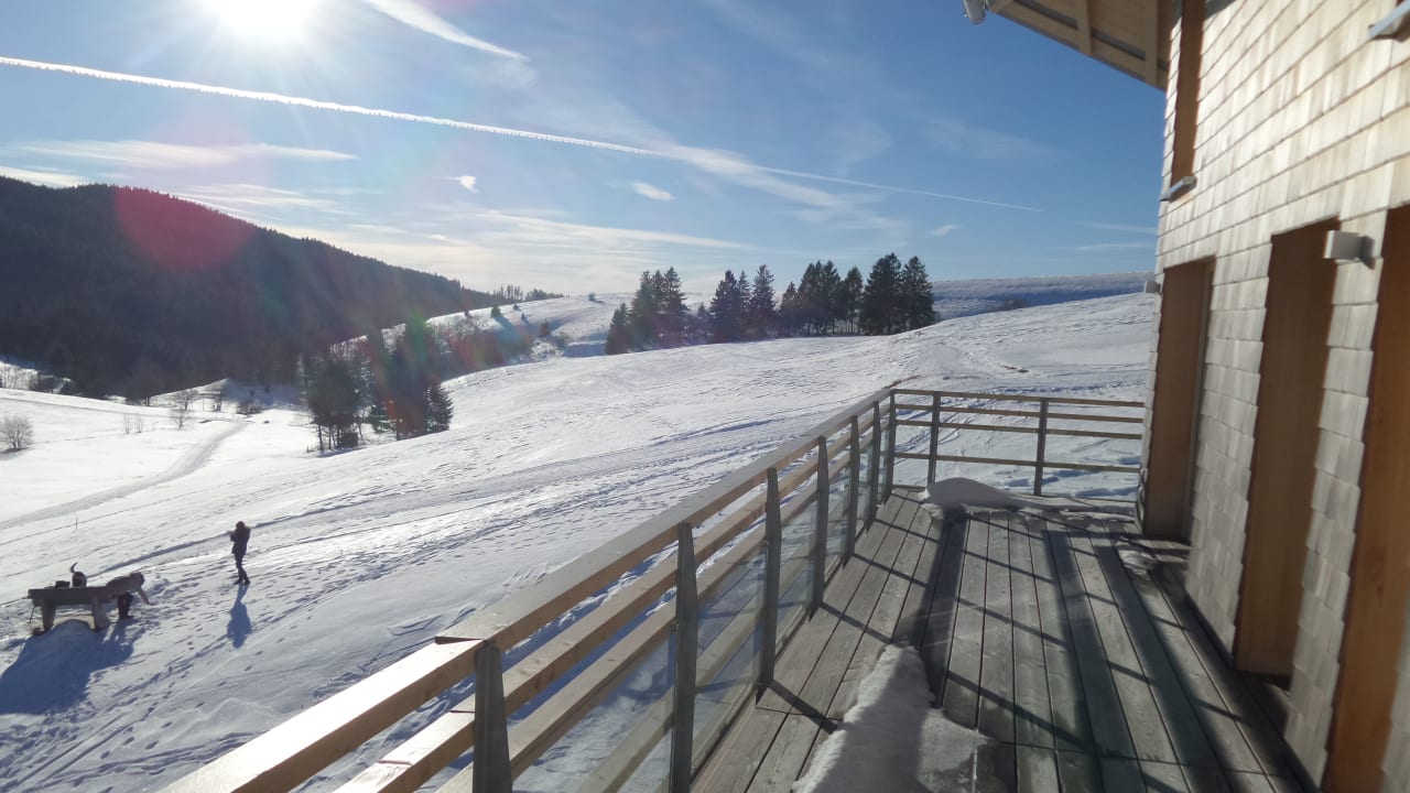 Balkon derWaldfrieden naturparkhotel