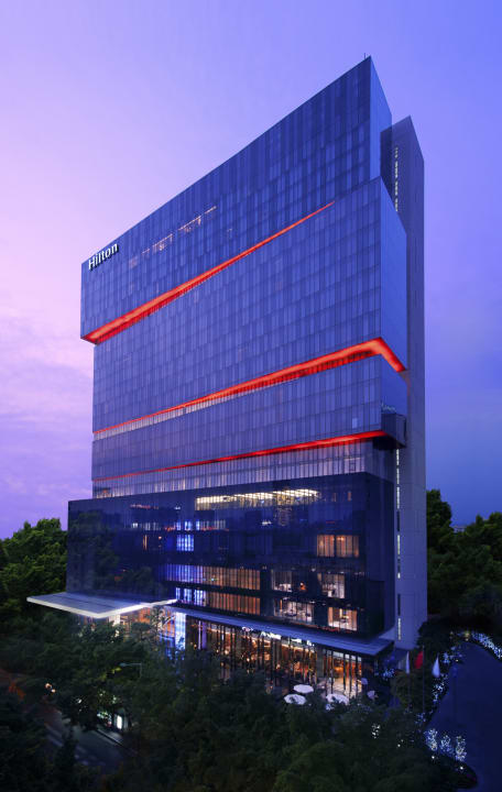 Außenansicht Hilton Guangzhou Tianhe