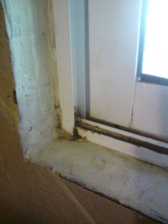 Schimmel am Fenster Bad, Fenster nicht zu öffnen Wyndham Alltra Samana