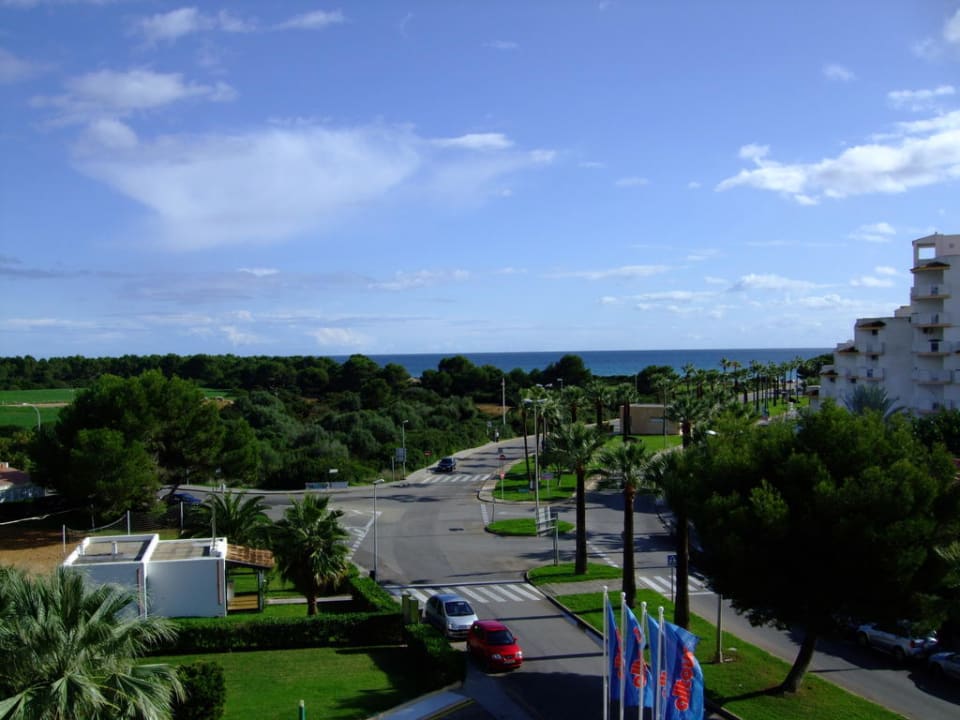 Blick vom Zimmer! allsun App.-Hotel Orient Beach