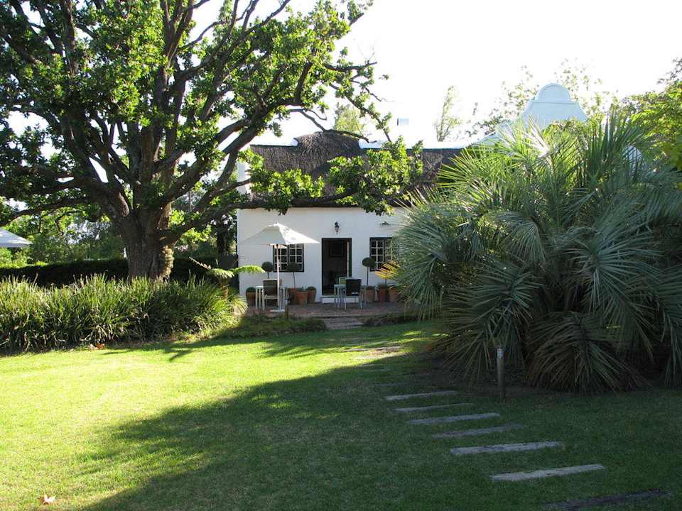 Der Frühstücksbereich im Guesthouse Rothman Manor