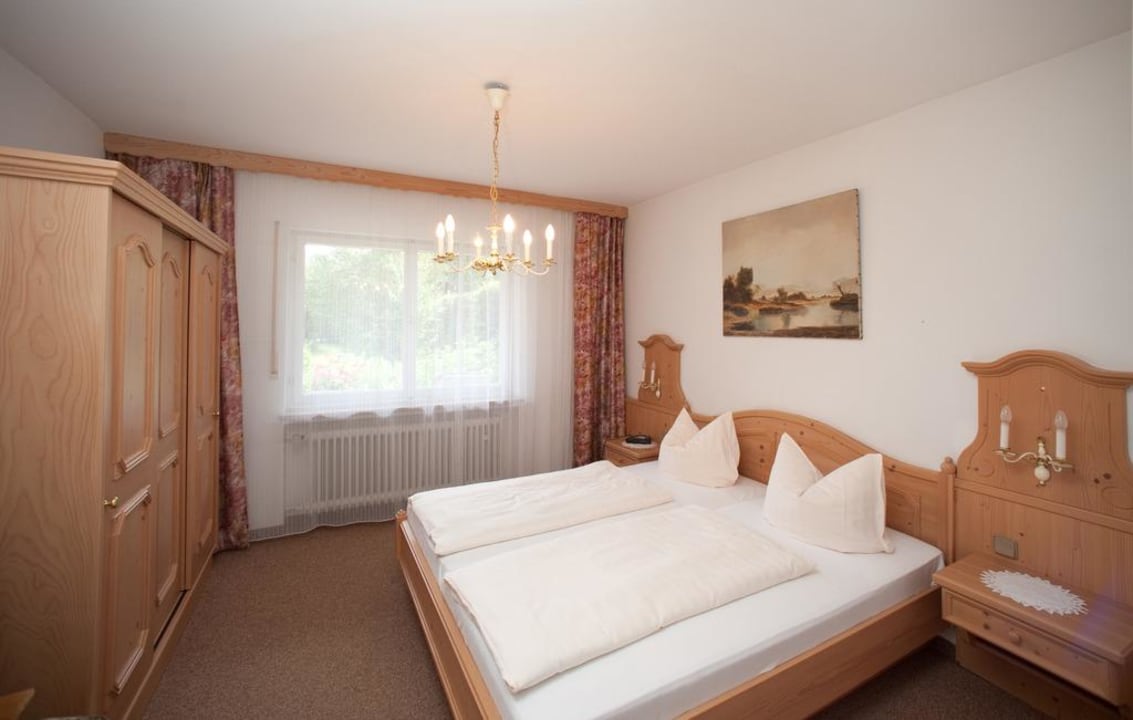Schlafzimmer im Ferienbunalow Gästehaus Zibert