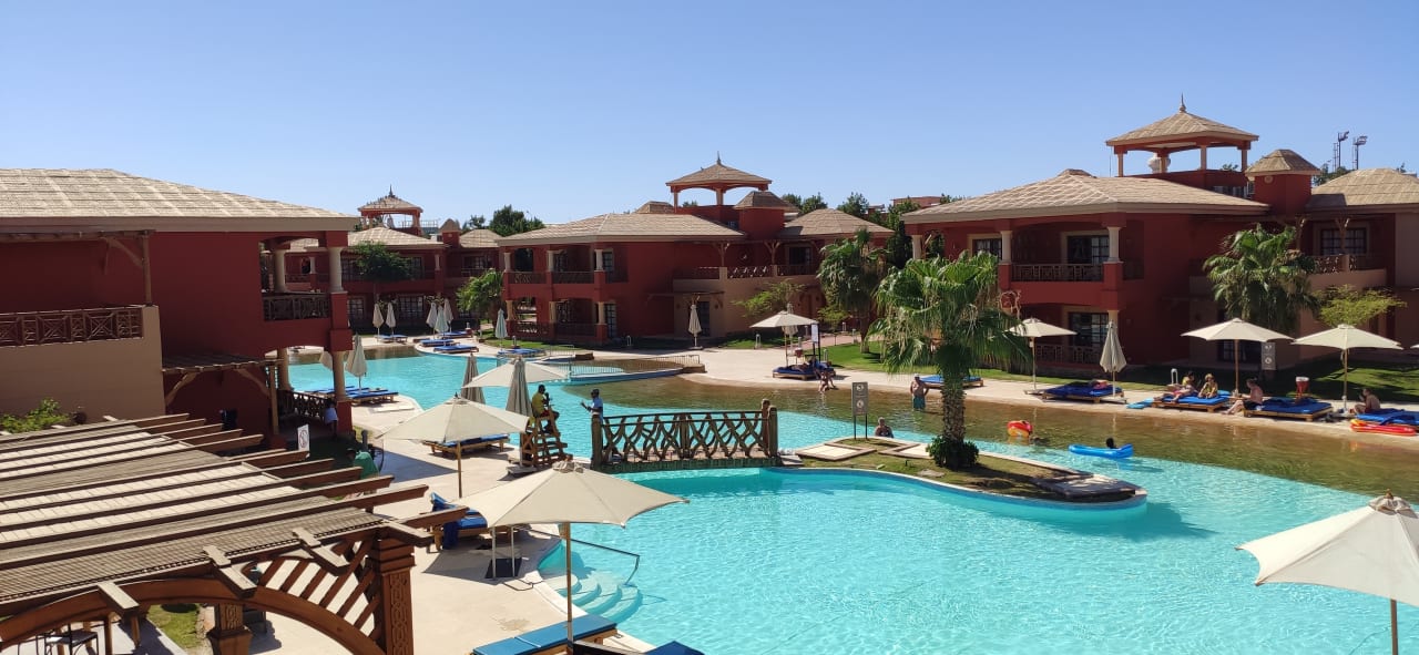 Ausblick Pickalbatros Alf Leila Wa Leila Resort - Neverland Hurghada