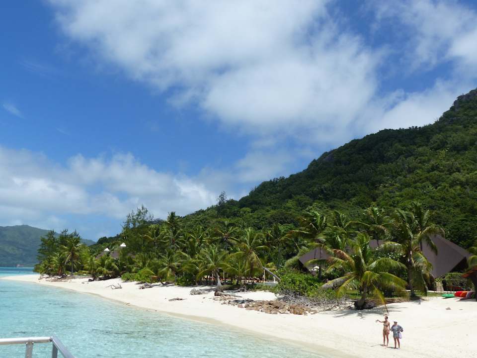 Blick vom Bootsanleger Hotel New Emerald Cove