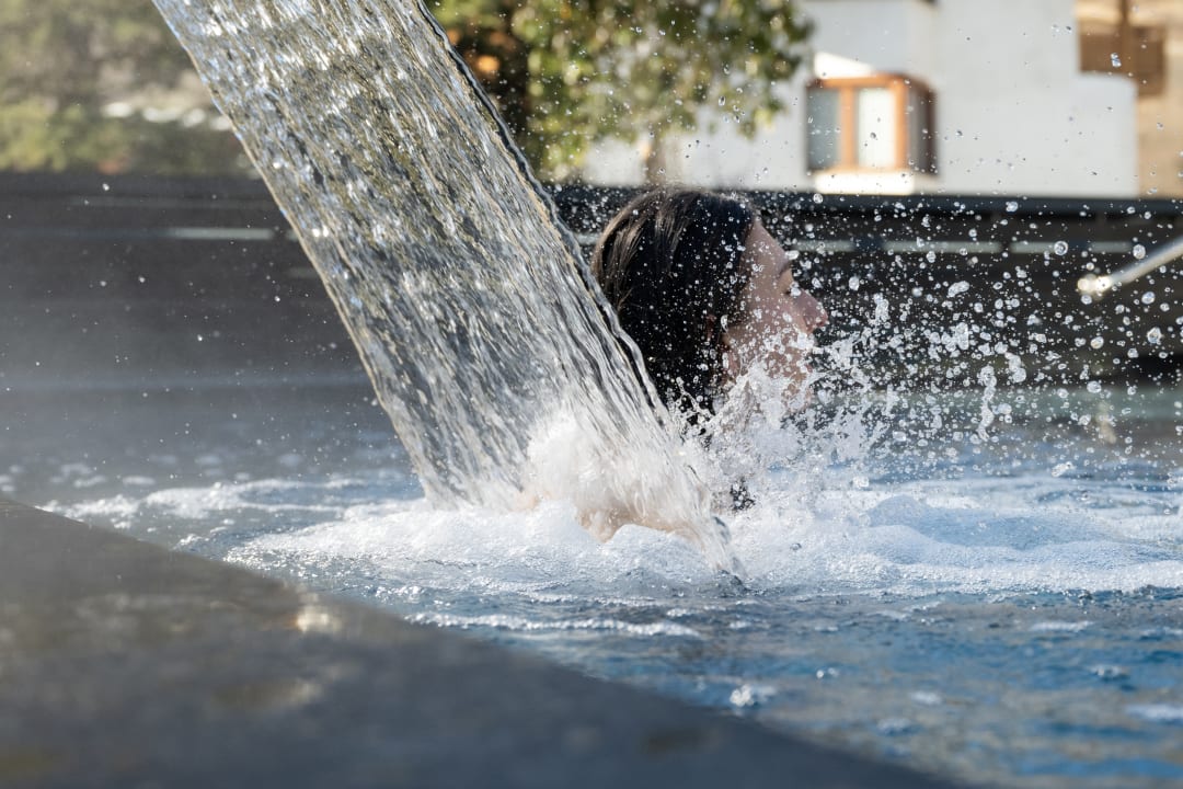 Pool Tevini Dolomites Charming Hotel