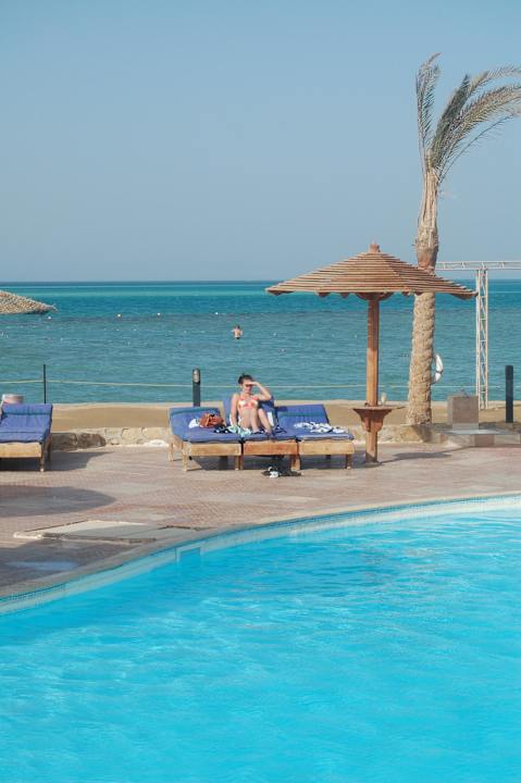 Plaża i basen razem cudownie Riviera Aqua Park Resort