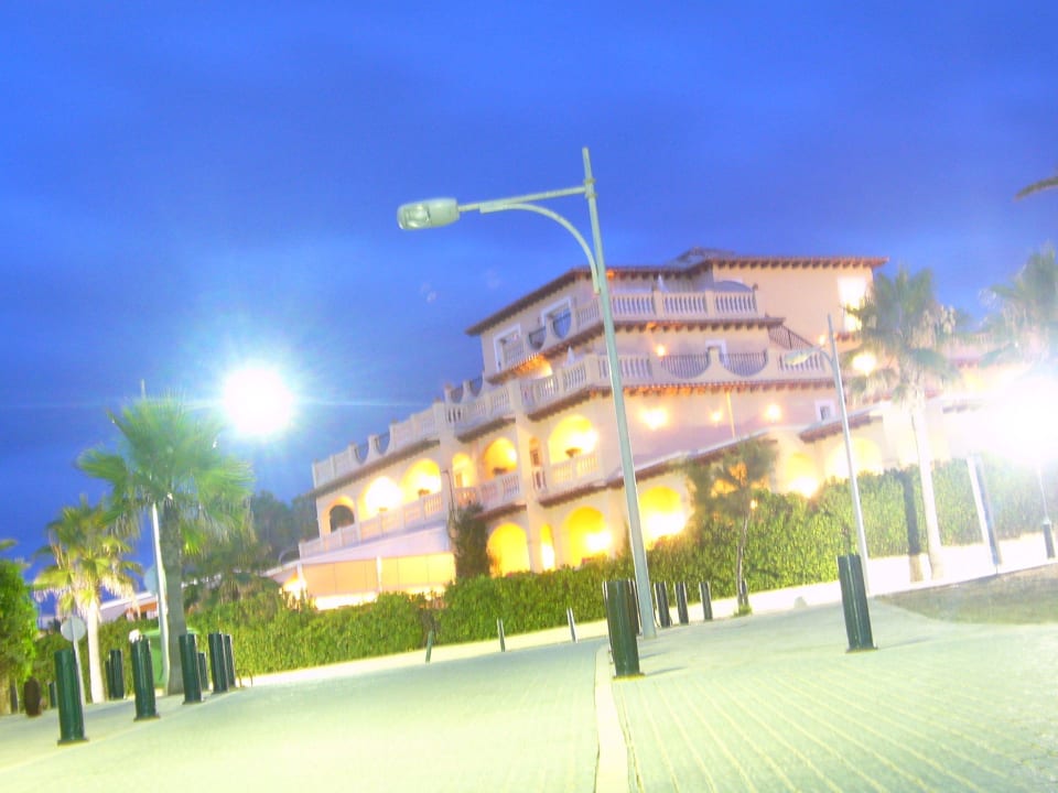 Am Abend vom Strand kommend Villa Chiquita