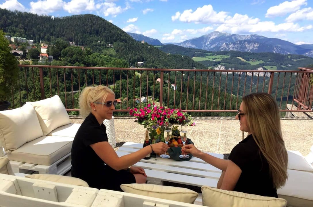 Panoramaterrasse Sporthotel Semmering Sporthotel am Semmering