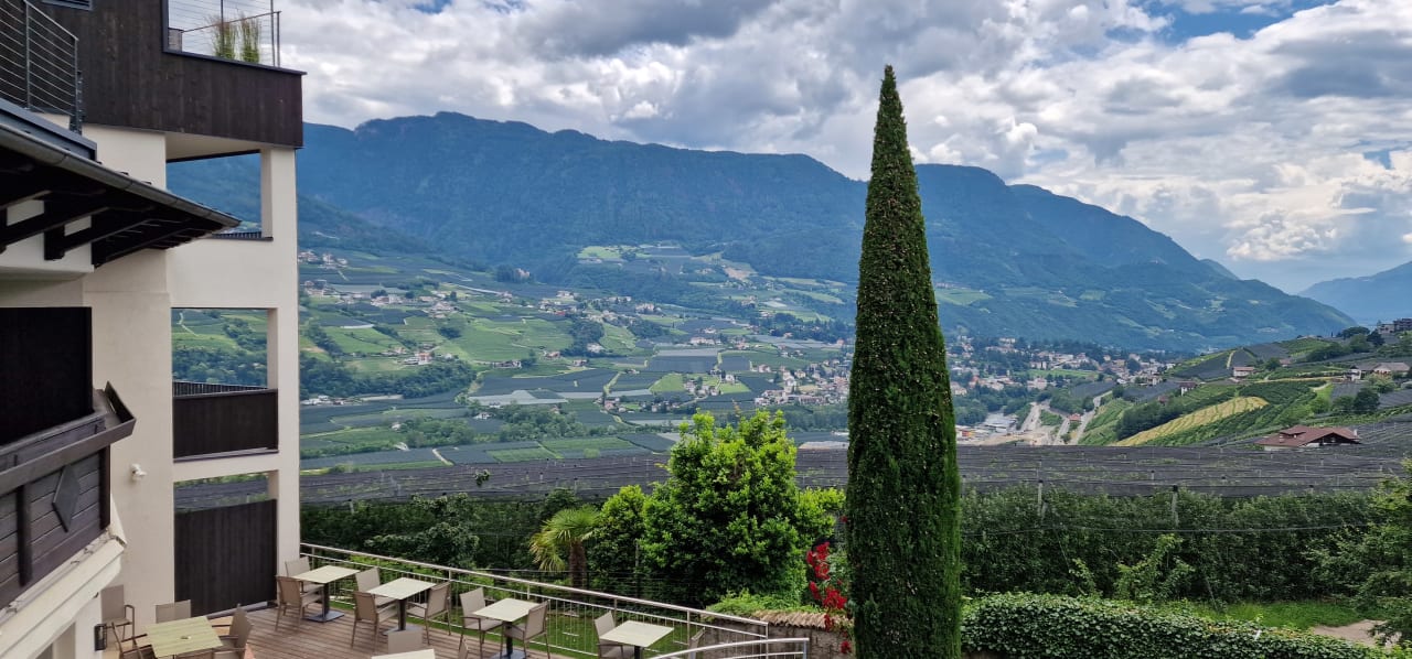 Ausblick Hotel Landsitz Stroblhof