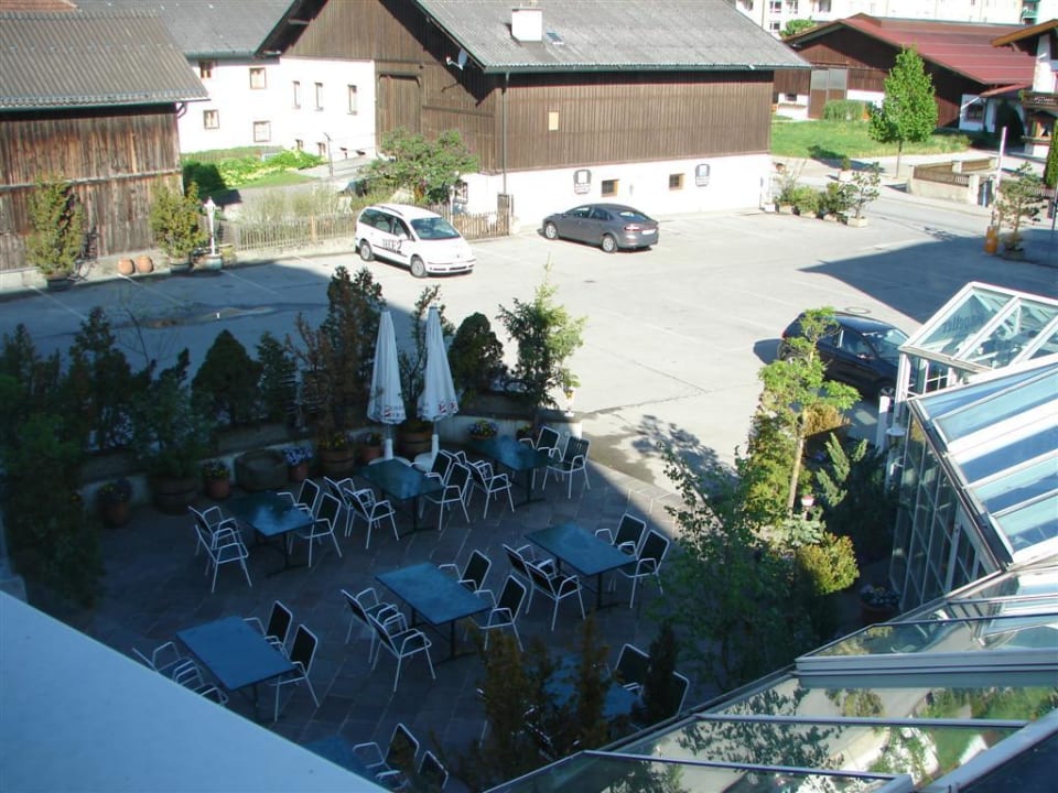 Blick aus unserem Fenster Hotel Kapeller