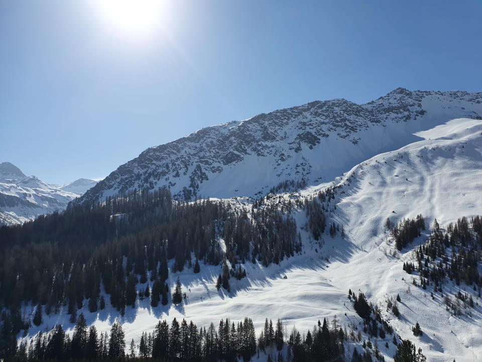 Ausblick The Grand Arosa Pop-up Hotel