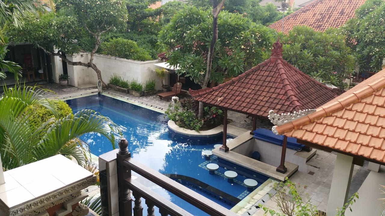 Blick in den Innenhof  Hotel Taman Agung Sanur