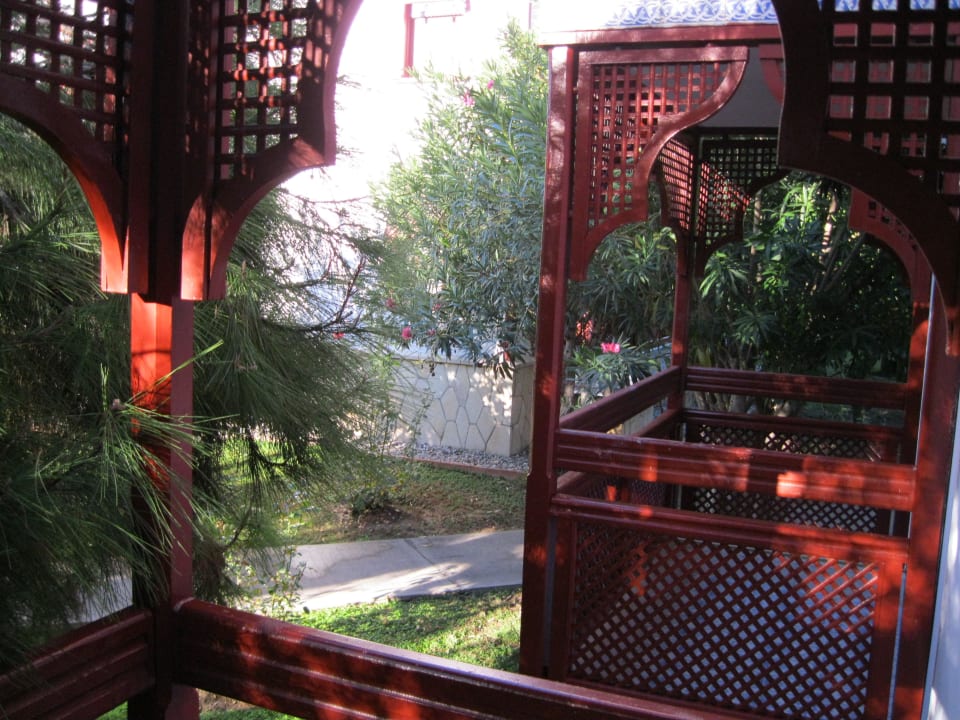 Blick vom Balkon Ali Bey Club