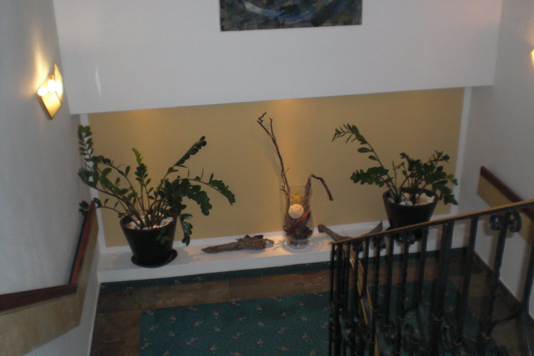 Schönes Treppenhaus Hotel Central