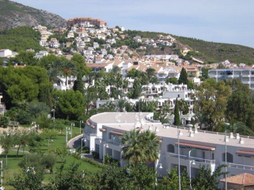 Výhled z pokoje Complejo Eurhostal