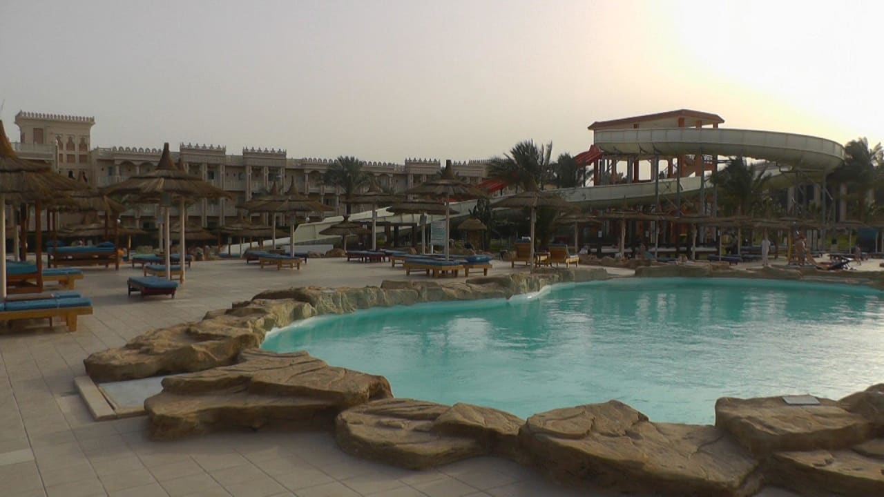 Hinterer Pool Beach Albatros Resort