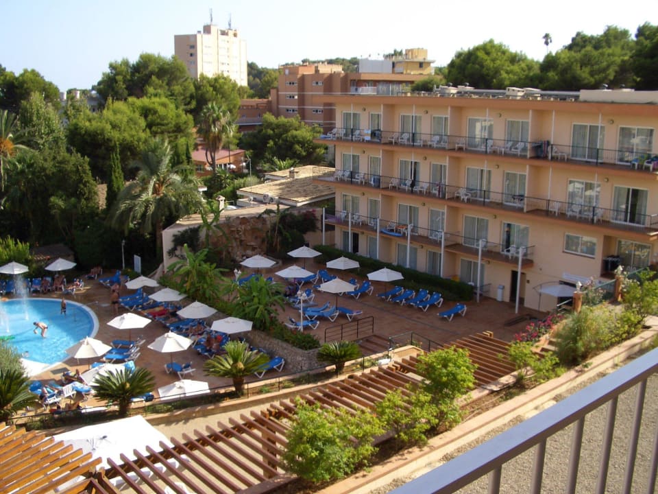 Außsicht vom Balkon Valentin Grand Park Suite Hotel