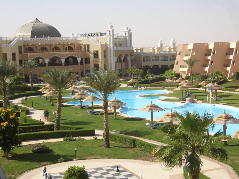 Blick von Zimmer 1342 Jasmine Palace Resort & Spa