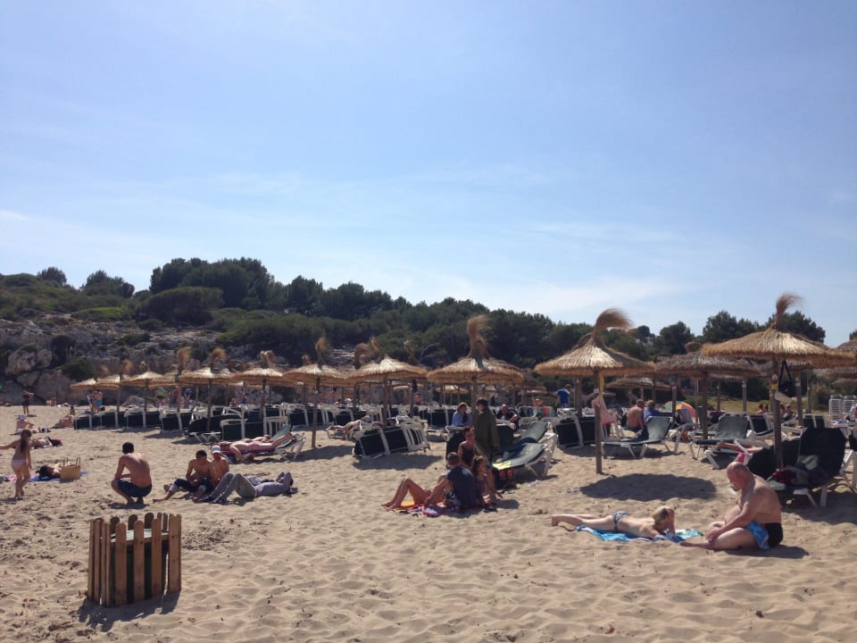 Liegen und Schirme gegen Aufpreis Globales America