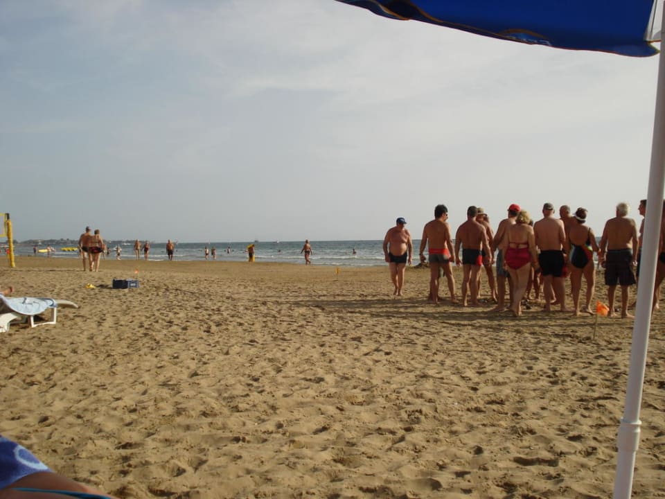 Blick von der Liege Hotel Helios