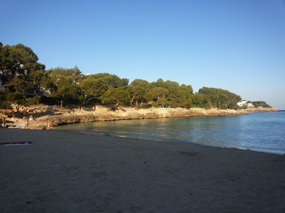 Strand im Abendlicht Hotel Ses Puntetes