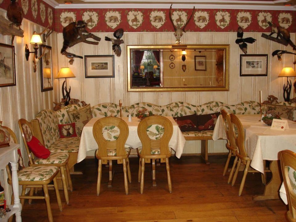 Jagdzimmer im Restaurant Landhotel Kern