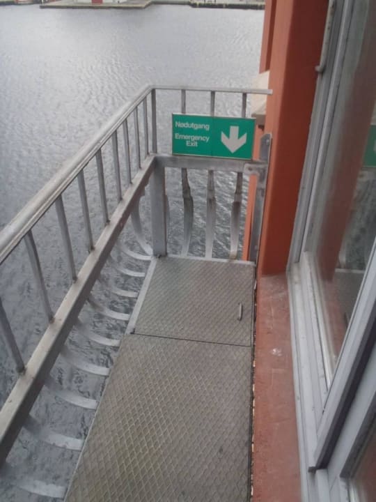 Kleinstbalkon Deluxe Double room Clarion Admiral Hotel